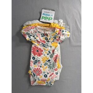 Child Of Mine By Cater's Bodysuits Premie Set Of‎ 3 NEW